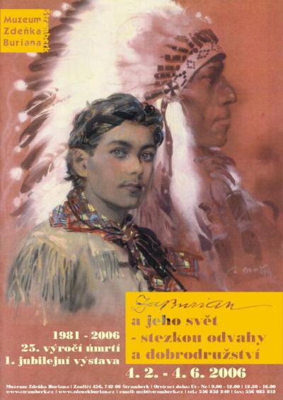 (1. 7. - 12. 11. 2006) Zdeněk Burian - S paletou a štětcem
